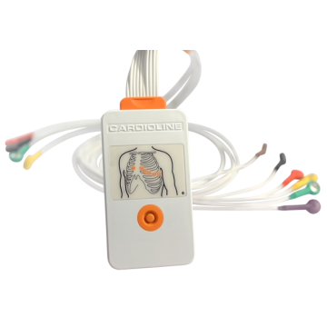 Electrocardiographe ECG Cardioline Touchecg HD+ Bluetooth (12 pistes) pour Android avec tablette 10"