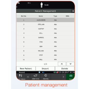 Moniteur patient multiparamétrique Edan IM3 avec écran tactile (PNI, SpO2, avec ou sans Temp.)