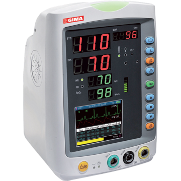 Moniteur patient multiparamétrique Gima Vital Pro (PNI, SpO2, Temp et ECG)