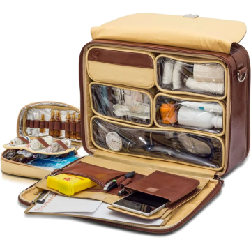 Mallette médecin en cuir Elite Bags Doctor's